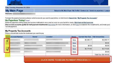 tarrant county property taxes online.